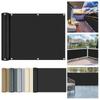 Waterproof Sun Shade Cloth for Outdoor Patio Pergola Shade Cover with Grommets Deck Shade Privacy Screen Balcony UV Protection