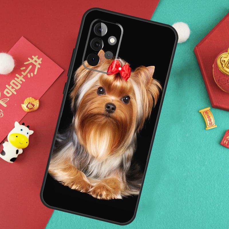 Yorkshire Terrier Dog Case For Samsung Galaxy A17 A55 A35 A15 A32 A52 A13 A33 A53 A14 A34 A54 A06 A16 A26 A36 A56