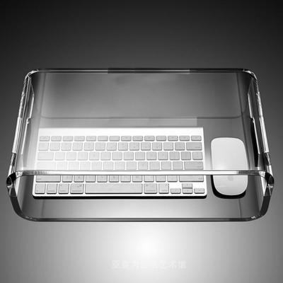 Klarer Acryl-Laptopständer Robuste Anti-Katzen-Tastaturabdeckung, Home-Office-Zubehör, PC-Speicher für Tastaturen, Mäuse, Notebooks im Geschäft