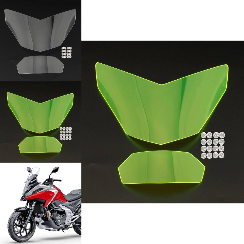 Hodna Nc750 Motorcycle Headlight Protection Cover Durable Fluorescent Grey Shield