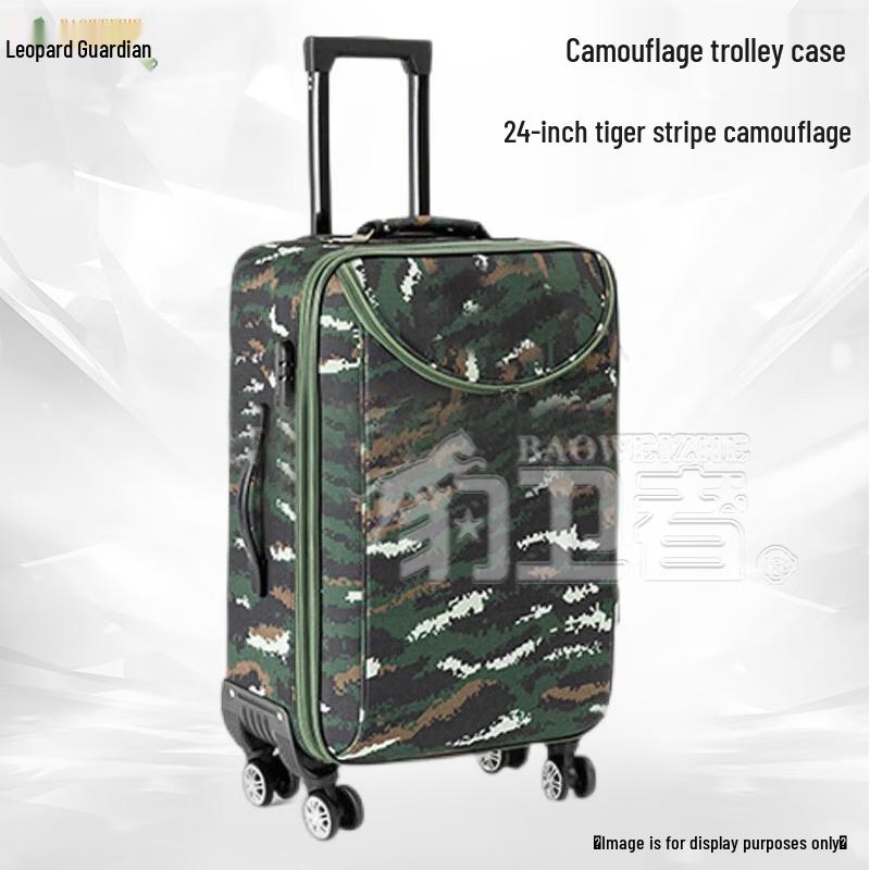 Leopard Guardian Camouflage Luggage