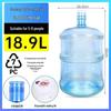 ZISHIZ Reusable Silicone Water Dispenser Bottle