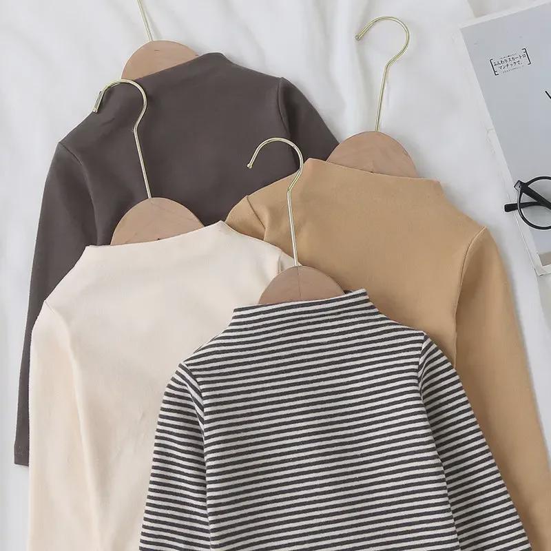 2023 Trendy Long-Sleeve T-Shirt for Kids: Boys' & Girls' Fashionable Innerwear