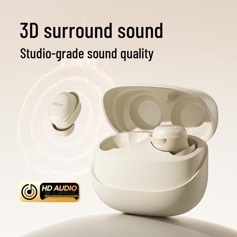 Philips TAT2320 True Wireless Noise-Cancelling In-Ear Earbuds