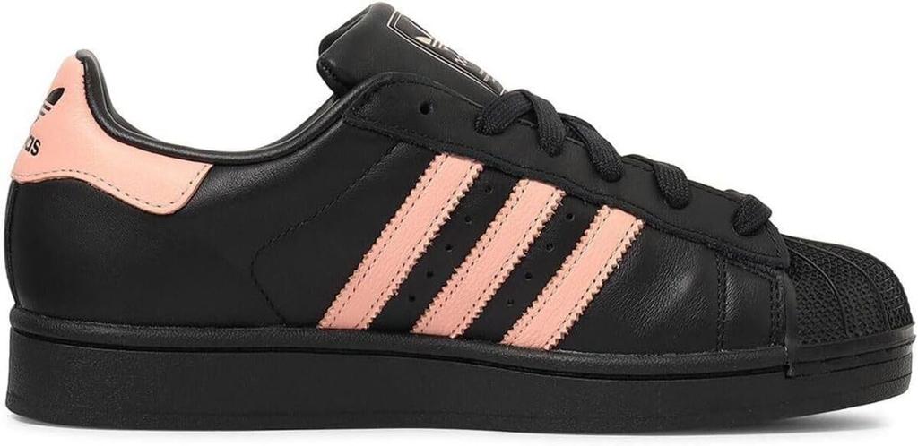 Adidas Superstar II Core Size W, Black/Light Pink, JH7072, 25.0cm
