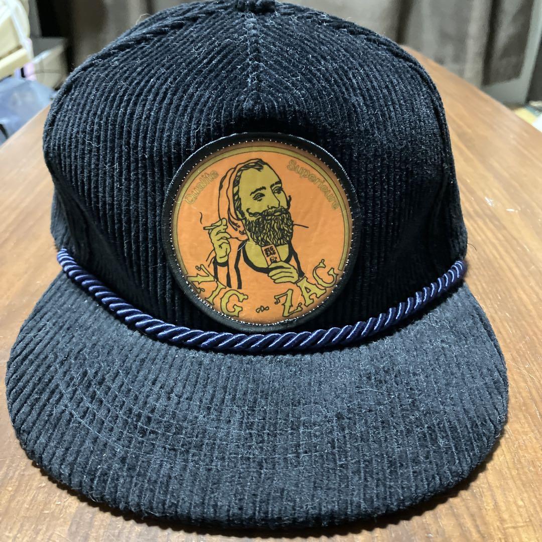 

[USED] zigzag corduroy cap