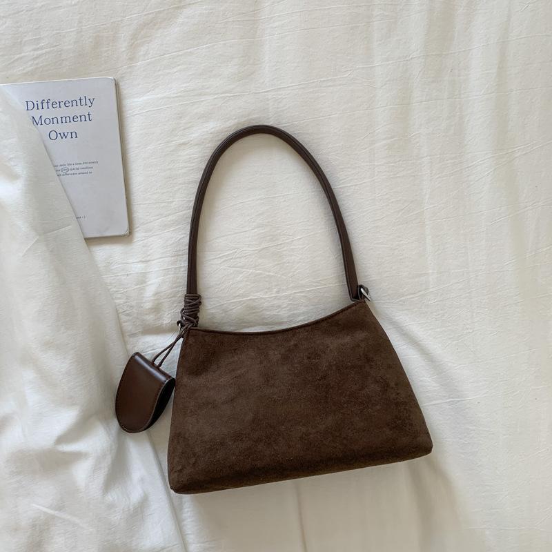 2025 New Summer High-value Fashionable Armpit Bag Maillard Handbag, Foreign-style Commuting Shoulder Messenger Bag