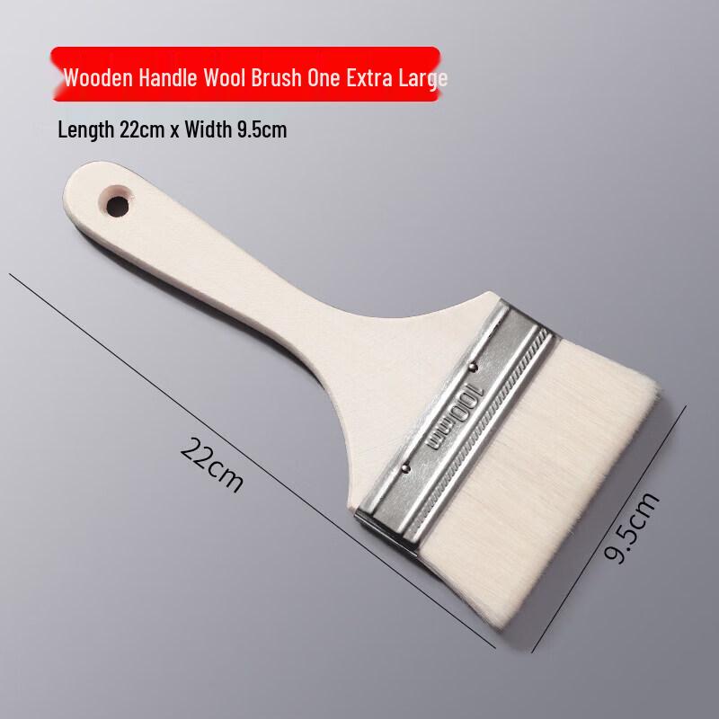 Food-Grade Wool Basting Brush