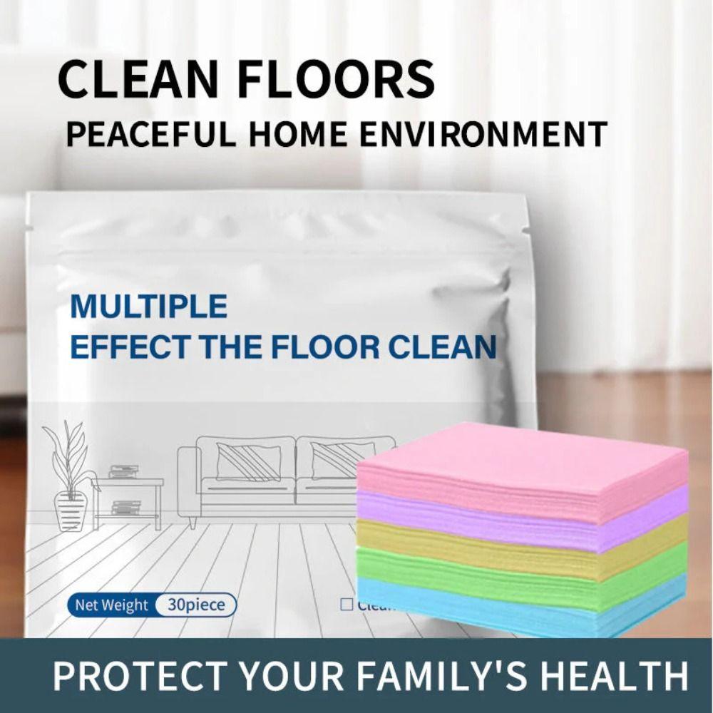 30/60/100pcs Brightening Floor Cleaning Tablets Multi-Effect Household Floor Detergent