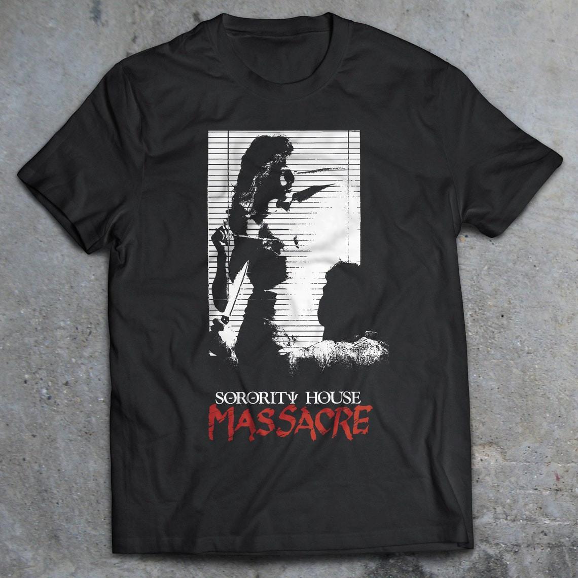 Sorority House Massacre 1986 Horror Movie Shirt, 80s Horror Shirt, Unisex tee M
