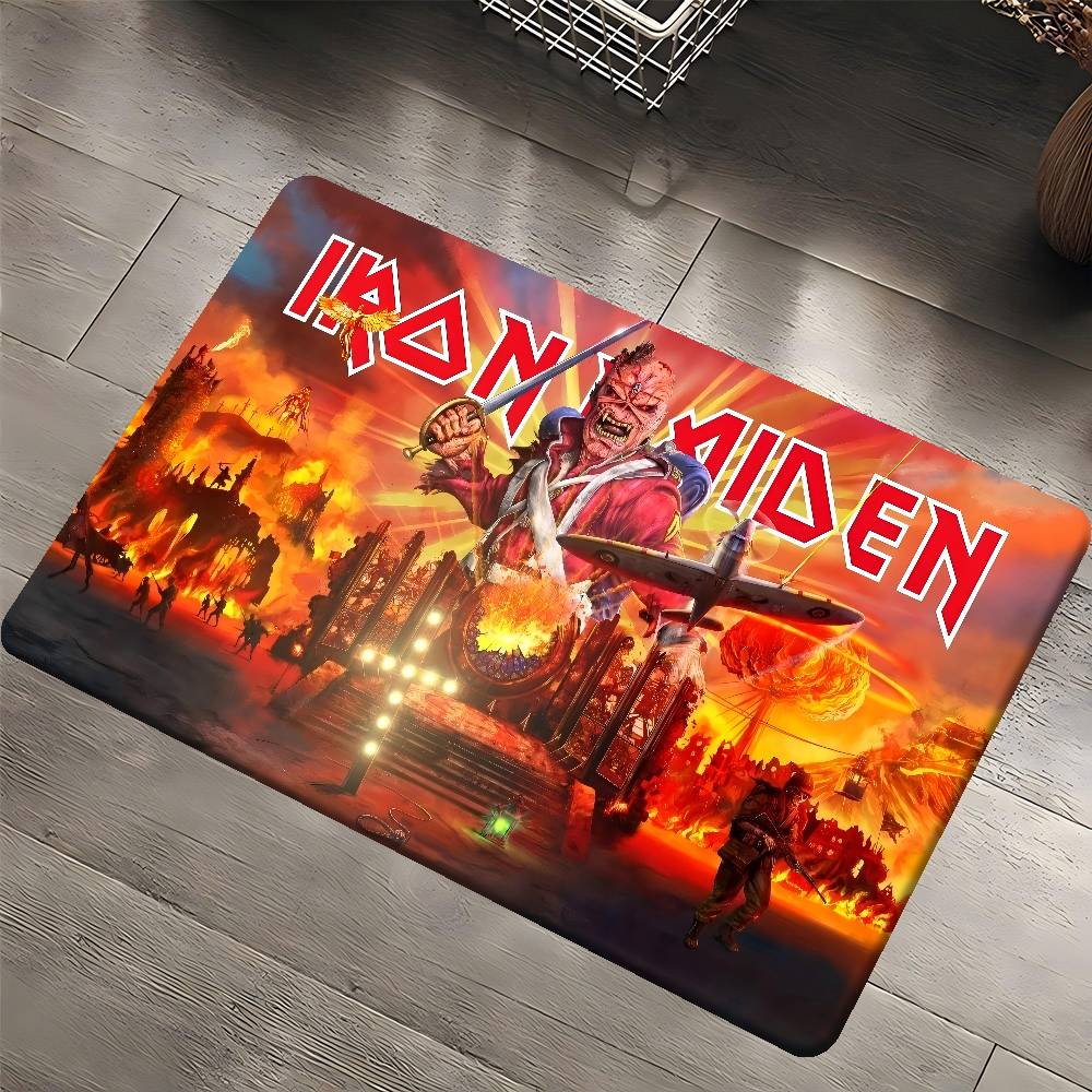 

I-iron Maiden Room Mats Anti-slip Absorb Water Long Strip Cushion Bedroon Mat Household Carpets 40x60 cm
