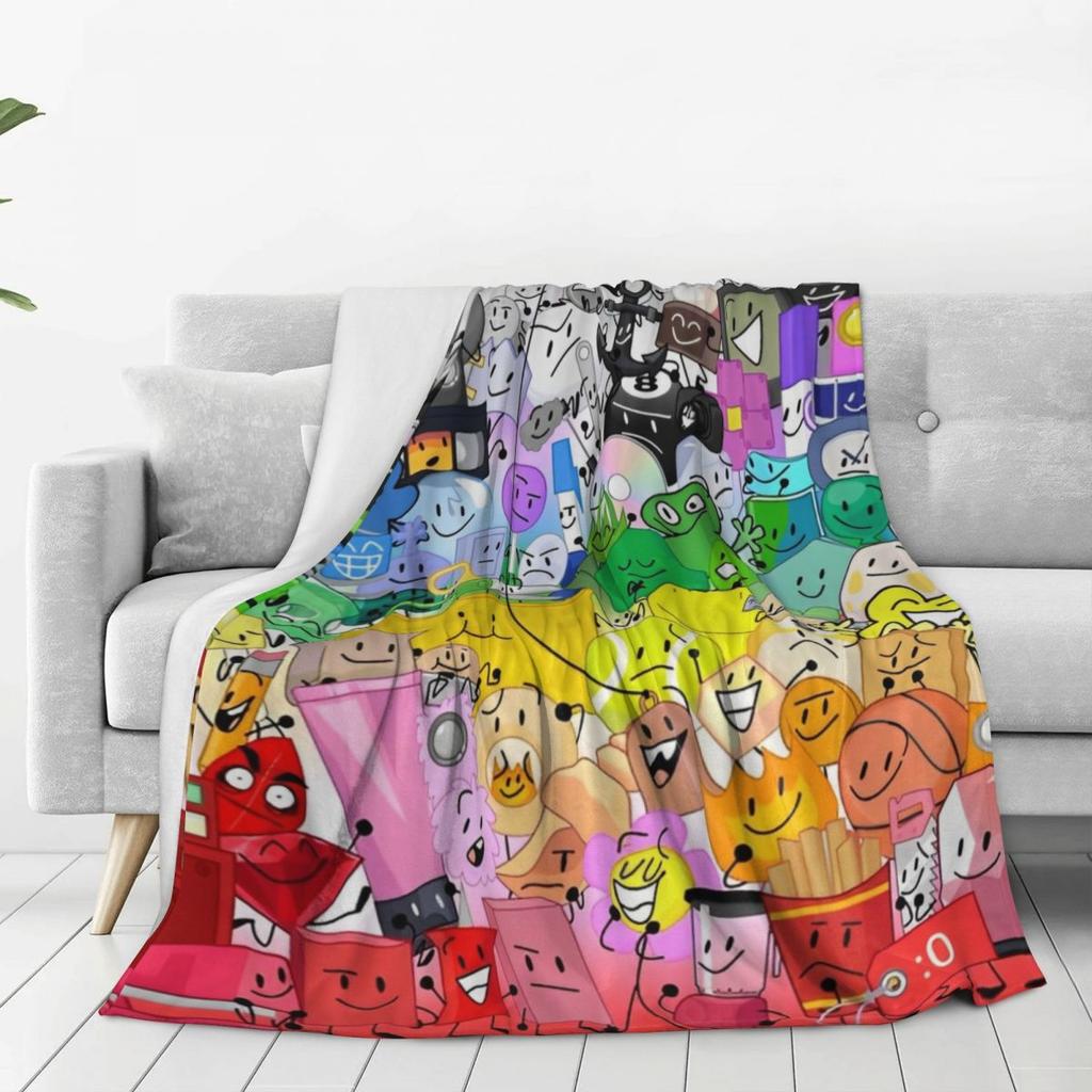 If Inanimate Insanity Characters Blanket Super Soft Fashion Plush Bedding Throws For Outdoor Decorative Flannel Bedspread Bed