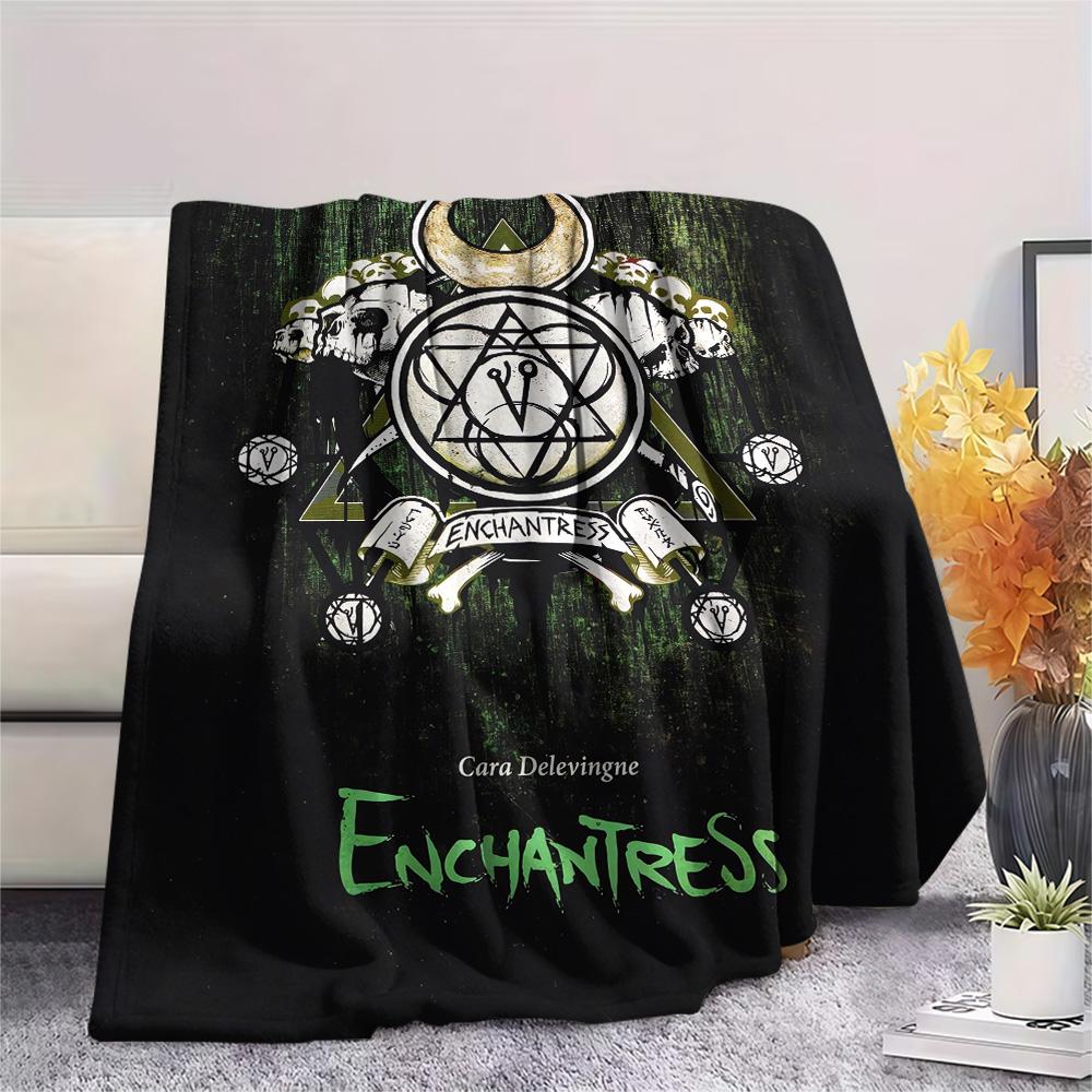 1Pc Alien Earth Print Flannel Blanket, High Quality Comfortable for All Seasons, Home Decor, Warmth and Comfort, Perfect for Christmas Gifts