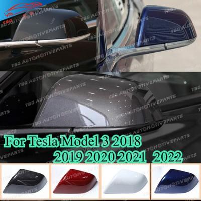 Side Mirror Cover For Tesla Model 3 2018 -  Wing View Mirror Shell Cap Cover