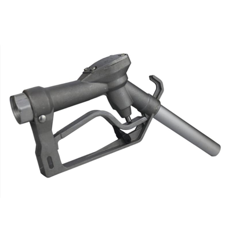 1In FNPT Fuels Nozzle With Hook And Swivels Fuels Nozzle Rotating Spouts For Gasolines Kerosene Manual Flow Control