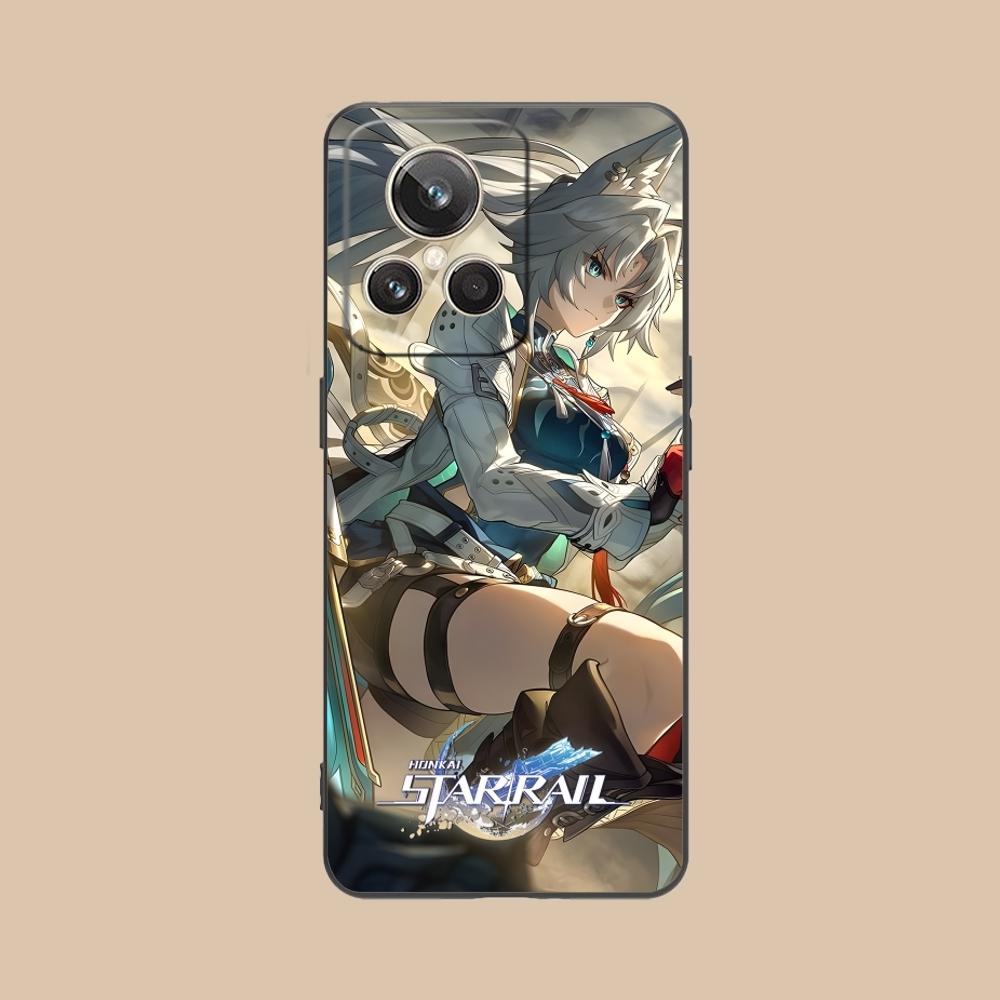 

Honkai Star Rail Feixiao Mobile Cell Phone Case for Realme GT 2 9i 8i 7i Pro X50 X2 C35 C21 C20 C11 C3 Black Phone Cover Shell Realme GT Neo 2