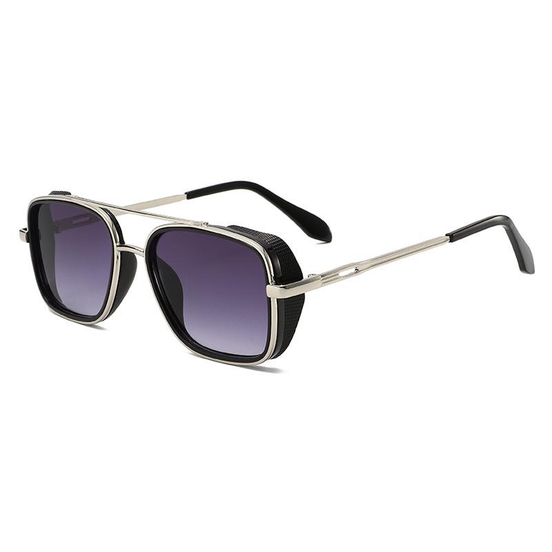 New Vintage Square Sunglasses Women Men Metal Frame Rectangle Sun Glasses Oval Eyewear Sunglasses for Male Female Eyeglasses
