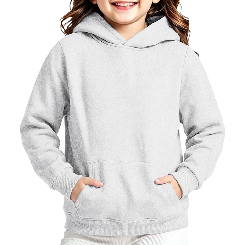 Jongens Meisjes Hoodie Pullover, Kleur Losse Jas Top voor Casual Sportkleding