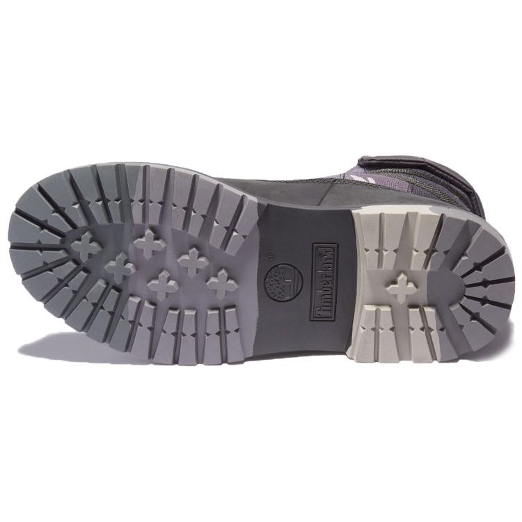 Timberland Stivale Impermeabile Heritage EK+ 6 Pollici Camouflage Grigio Uomo A2J3M