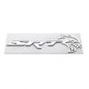 1Pc 3D Metal Car Body Logo Decal Side Fender Rear Trunk Emblem Badge Sticker Decoration Accessories