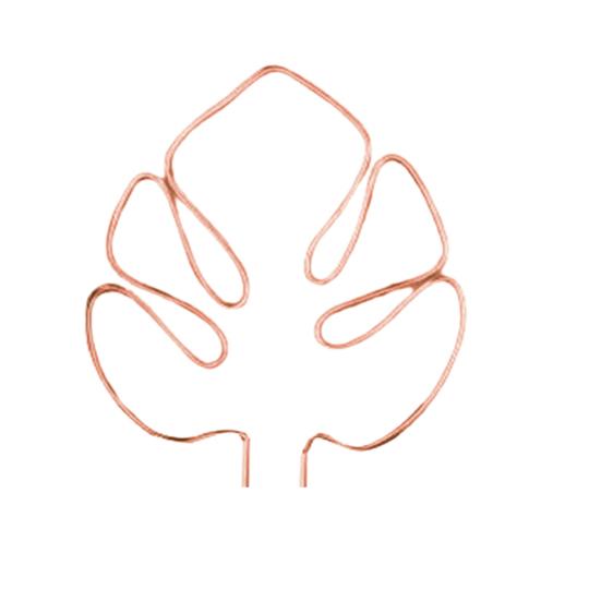 Stojan na rostliny ve tvaru monstery, odolný proti korozi, jednoduchá instalace, podpěra pro květináče, kůl ve tvaru květiny