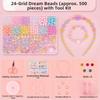 Acrylic DIY Handmade Beaded Kit Toy Creative Beads Toys for Children Girl  Children