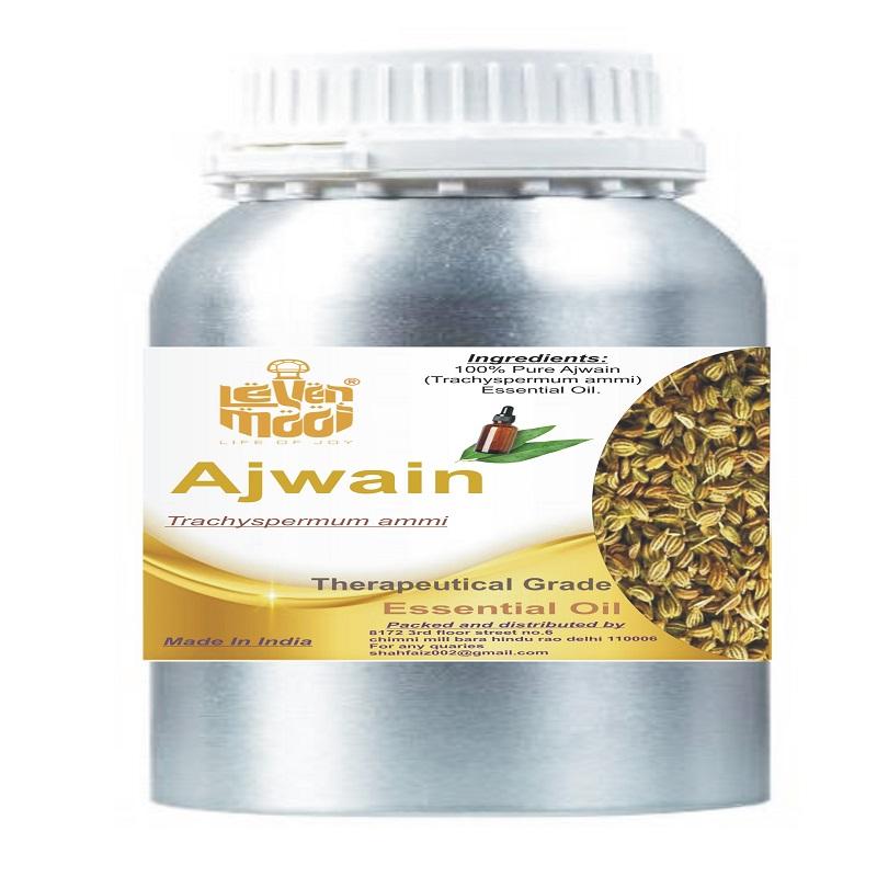 Levenmooi Ajwain (Trachyspermum ammi) Pure & Natural Therapeutic Grade Essential Oil Glass