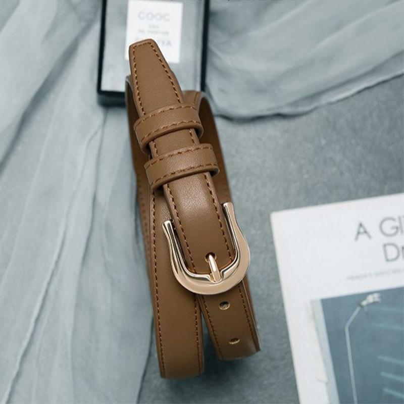 Belts for Women Luxury Designer Fashion Black Brown Belt Women's Trousers Belt for Jeans Lady Waist Belt Strap for Dresses CY10