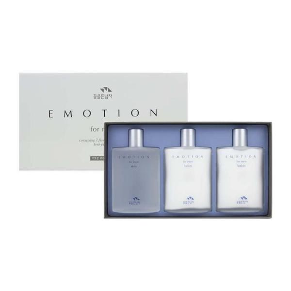 [OFK0N6N0] Man with Flowers Emotion for Man 2-piece lotion skin set (12109452)