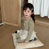 Kids Cotton Lycra Pajamas Set A Skin-friendly Long Sleeve Winter Homewear Boys Girls