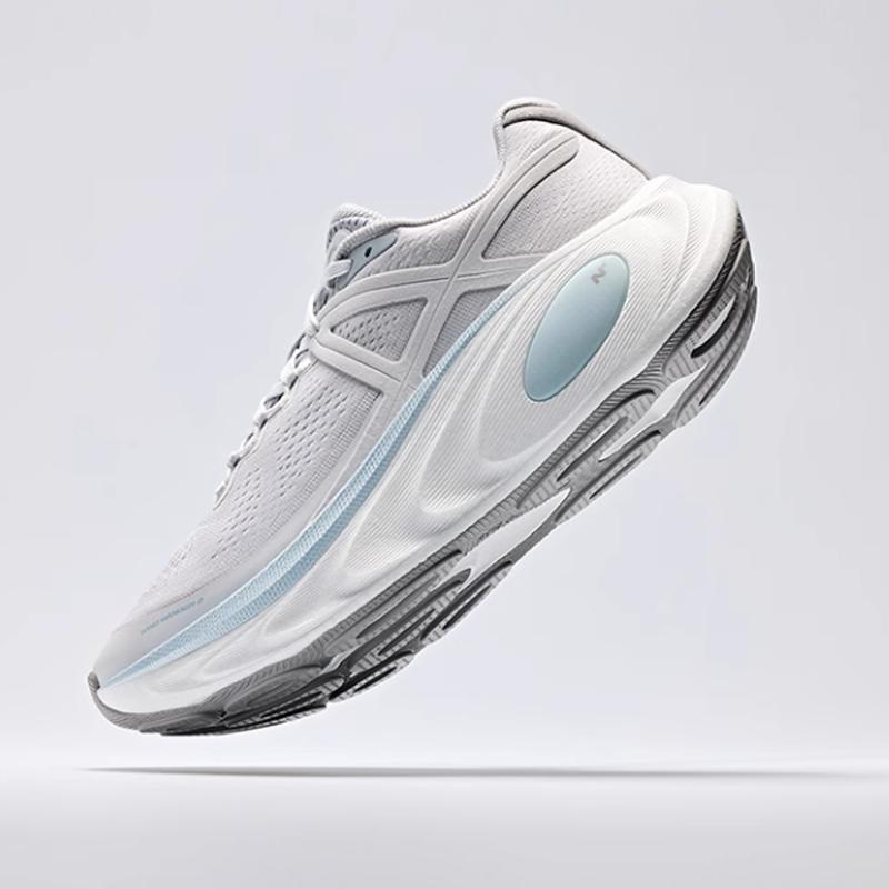 Anta Wind 2 Comfortable Versatile Non-Slip Wear-Resistant Low-Top Casual Running Shoes Men sneaker Gray White Blue 112525523A-2