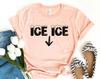 Ice Ice Baby T-shirt, Pregnant Shirt, Pregnancy Reveal Gift, Announcement Tee, New Mom Shirt, Mom To Be Shirt, Mama Gift, Women's Shirt