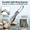 Stainless Steel Fly Fishing Lure Quick Opener Tool for Outdoor Fishing