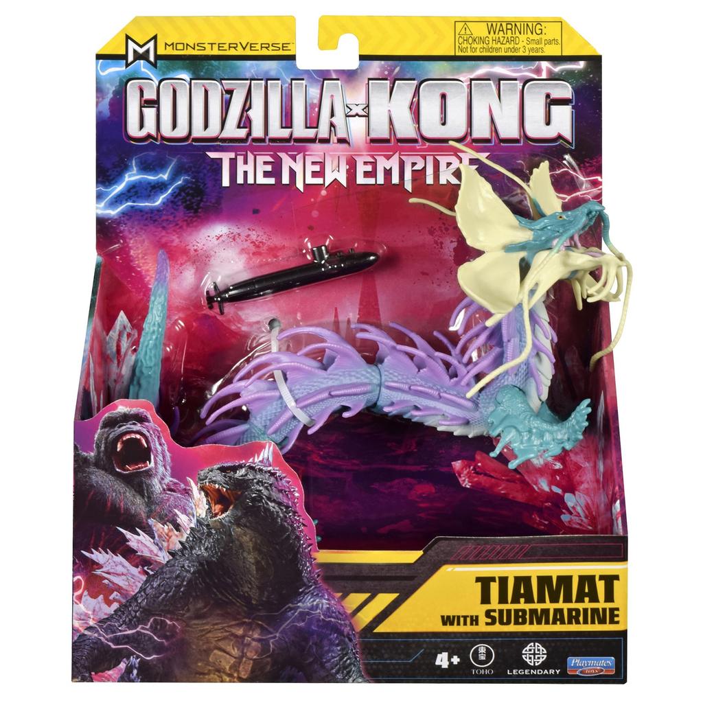 Figurka Godzilla x Nová Tiamat s ponorkou od Playmates Toys Kong Impérium 6 palců