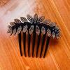 Crystal Ponytail Holder Leaves For Girls Women Hair Comb Hair Clips Korean Barrettes Hair Claws
