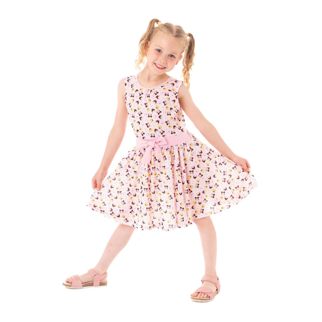 Tsum Tsum Girls Summer Skater Dress