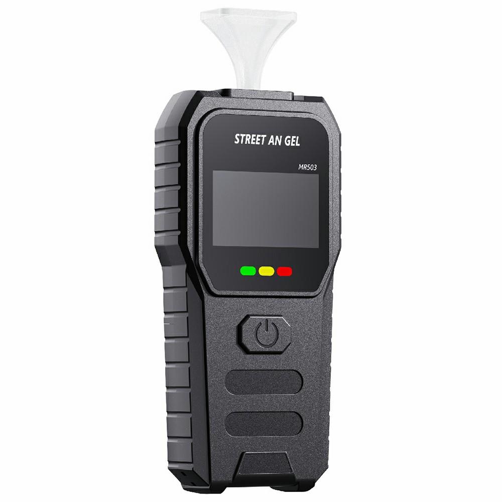 

MR503 Портативний алкотестер Високоточний тестер алкоголю Цифровий аналізатор дихання з голосовою підказкою Type A