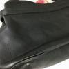 Cole Haan Leather Hand/Shoulder Bag Black with Scarf Decoration Stylish(USED)