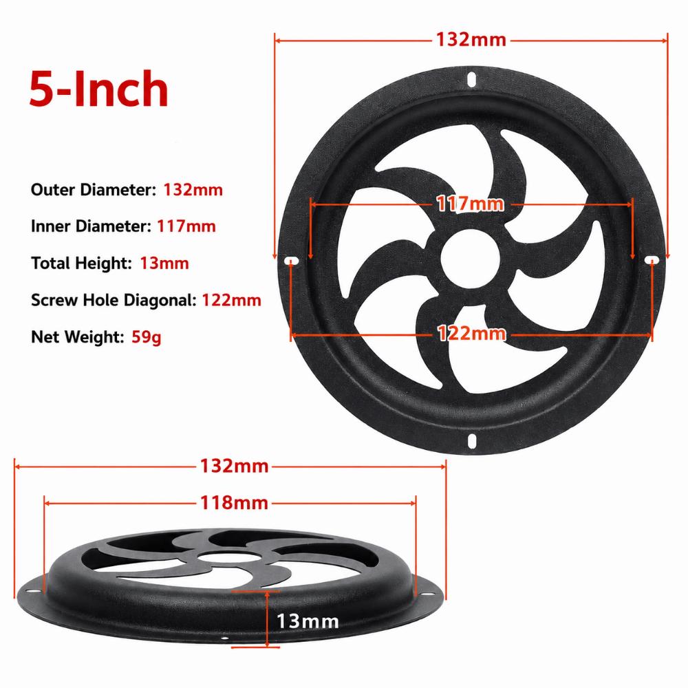 5/6/8/10 Inch Speaker Mesh Cover With Screws Speaker Grill Guard New Speaker Guard Protector 5inch