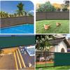 Outdoor Privacy Screen Fence Netting, Balcony Shade Cloth Sunblock Mesh, Garden Backyard Shielding Cover, UV Protection Security Net