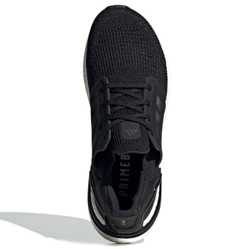 adidas UltraBoost 20 'Black Night Metallic Grey' Sneakers FY3457