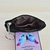 Change bag, women's bag, small card bag, fashionable multi-zipper key bag, mini coin bag, portable macaron color, simple.
