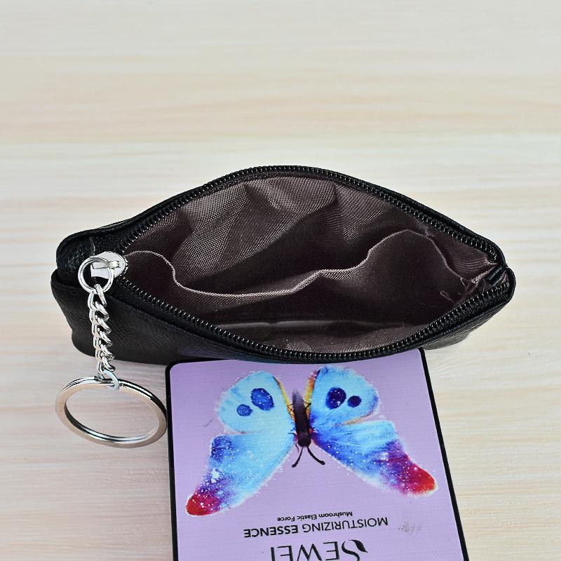 Change bag, women's bag, small card bag, fashionable multi-zipper key bag, mini coin bag, portable macaron color, simple.