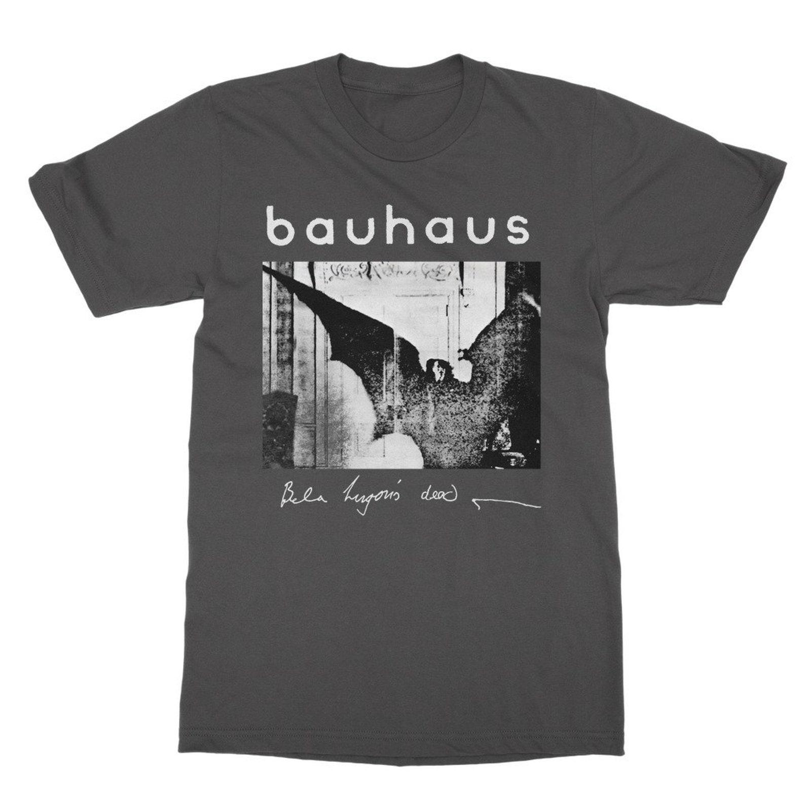 Bauhaus Bela Lugosi s Dead Shirt | Goth Rock Band Tee | Vintage Style Post-Punk T-shirt 4XL