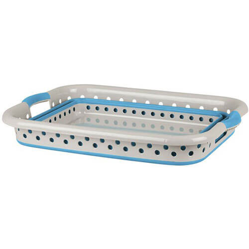 Rovin Blue Pop-Up Laundry Basket