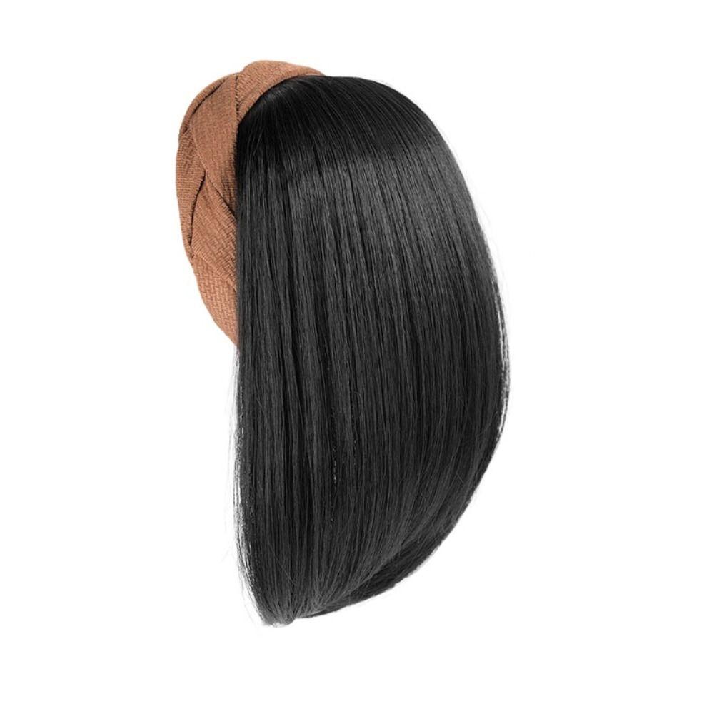 Półgłowa z klipsem Peruka Styl Koreański Damska Opaska do Włosów Akcesoria do Włosów Syntetyczna Opaska Peruki