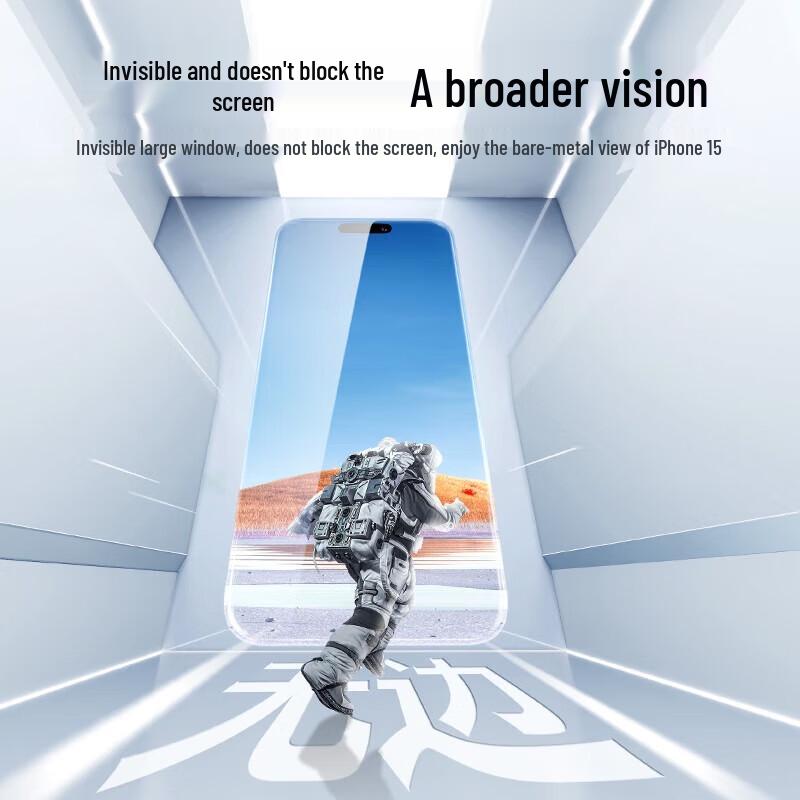 Ugreen iPhone 15 Pro Max Tempered Glass Screen Protector (6-Pack)