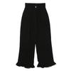 Telelu Folding Lace-Up Pants Black