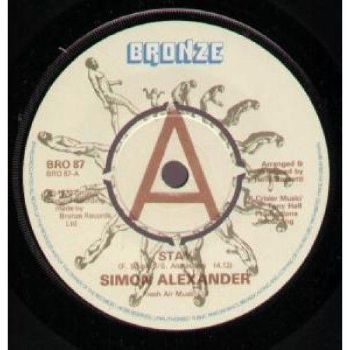

7inch Record SIMON ALEXANDER (4) - Stay BRO87PROMO Bronze 1979 UK Pop Used