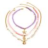 Summer European and American Bohemian Necklace Shell Jewelry Beach Vacation Shellfish Starfish Tail Pendant Clavicle Chain